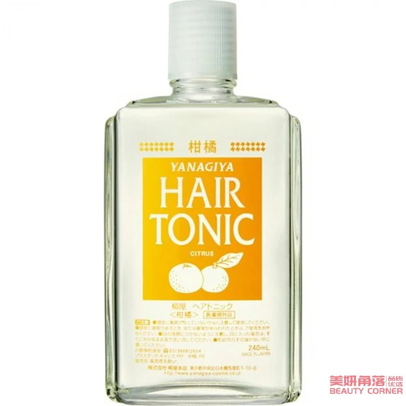 [Self-operated] Japanese YANAGIYA Yanagiya Main Store Medicinal Hair Root Nutrient Solution Citrus Fragrance 240ml