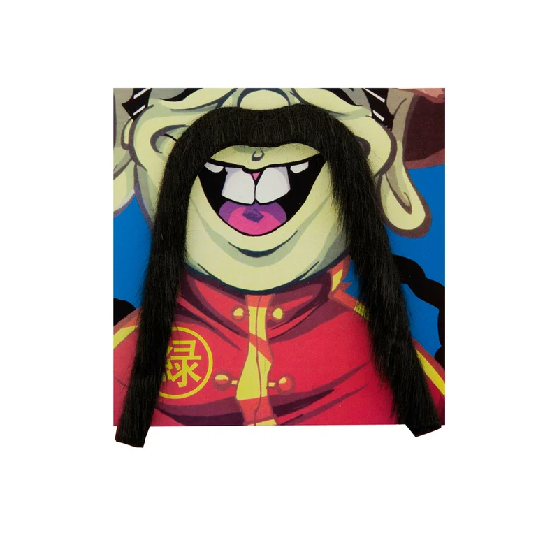 Langer chinesischer Schnurrbart