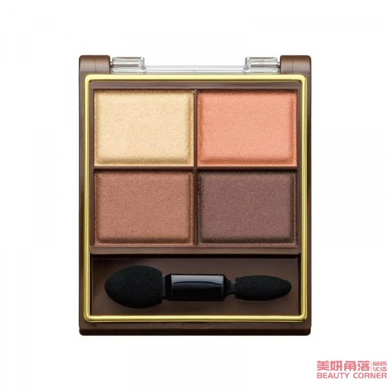 [Self-operated] Japan EXCEL Nude Deep Earth Color Four-Color Matte Eyeshadow Palette #SR05 Sweet Orange Brown 4.3g