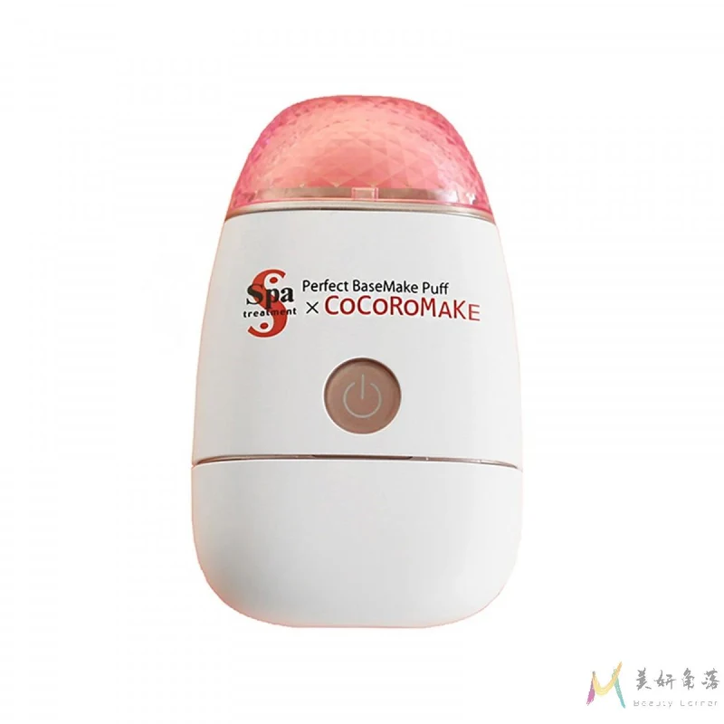 [Self-operated] Japanese SPA TREATMENT cocoromake puff beauty liquid application facial electric vibration massager