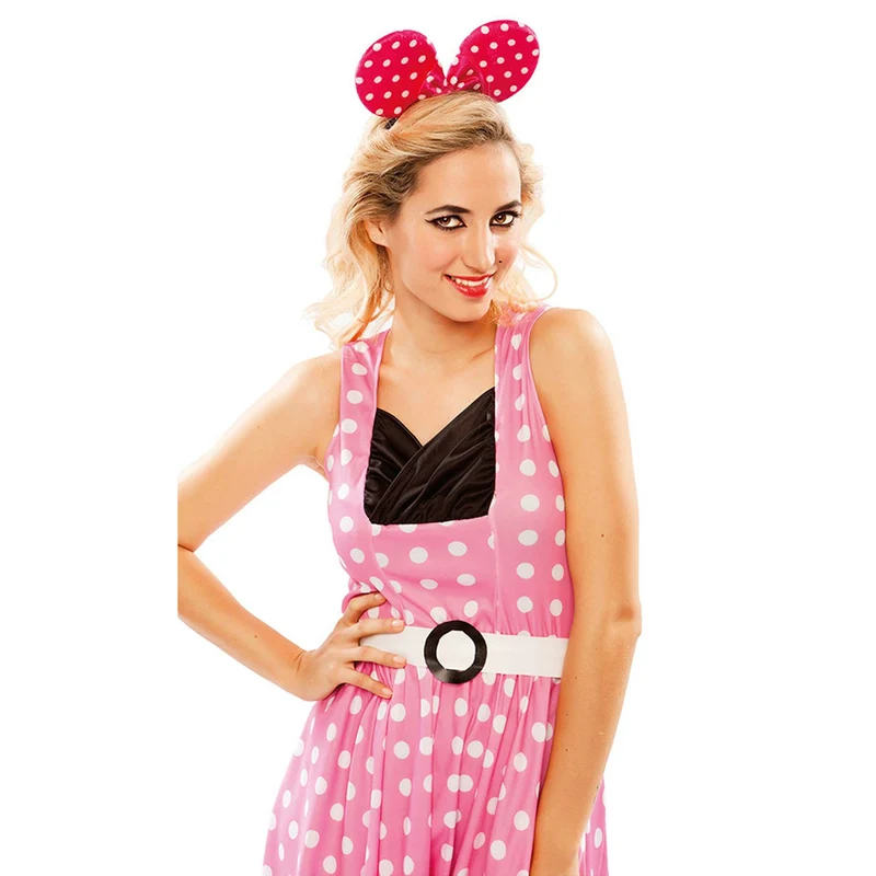 Haarreif mit Minnie Ohren