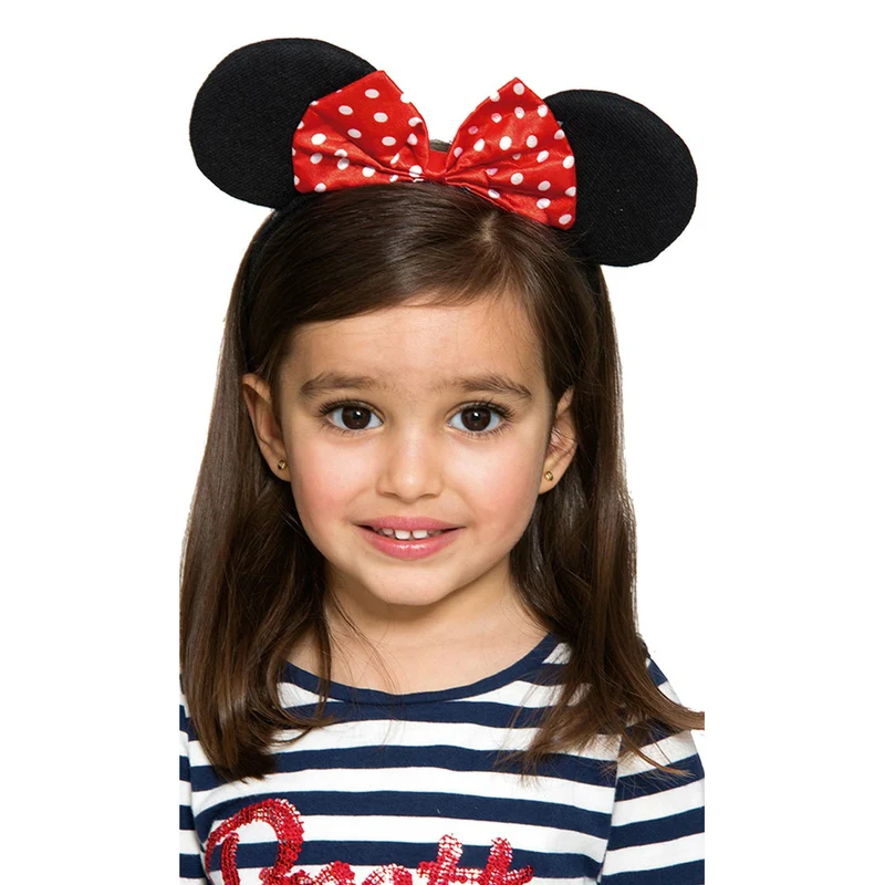 Haarreif mit Minnie Ohren für Kinder