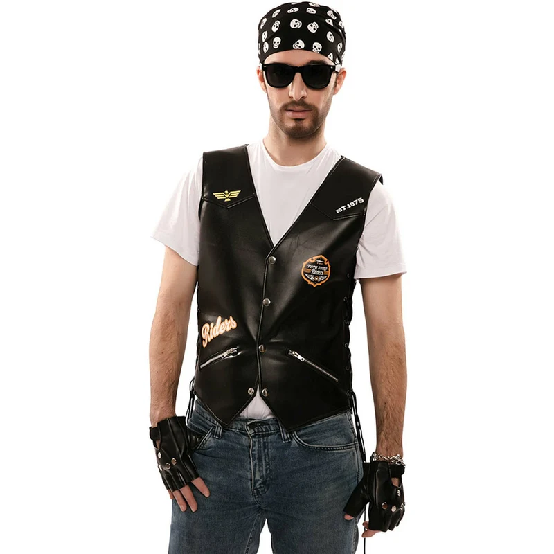 Set Biker Totenköpfe