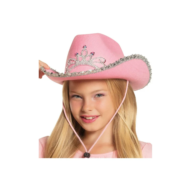 Rosa Cowgirl-Hut für Kinder