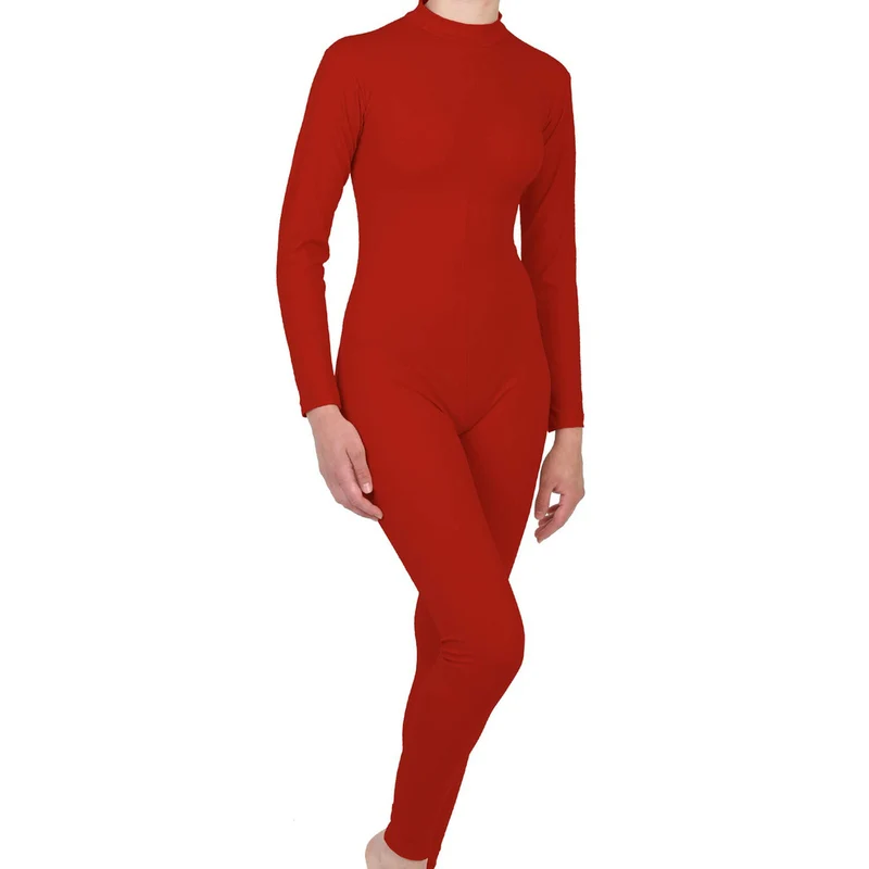 Ganzkörper Strumpfhose Deluxe rot für Kinder
