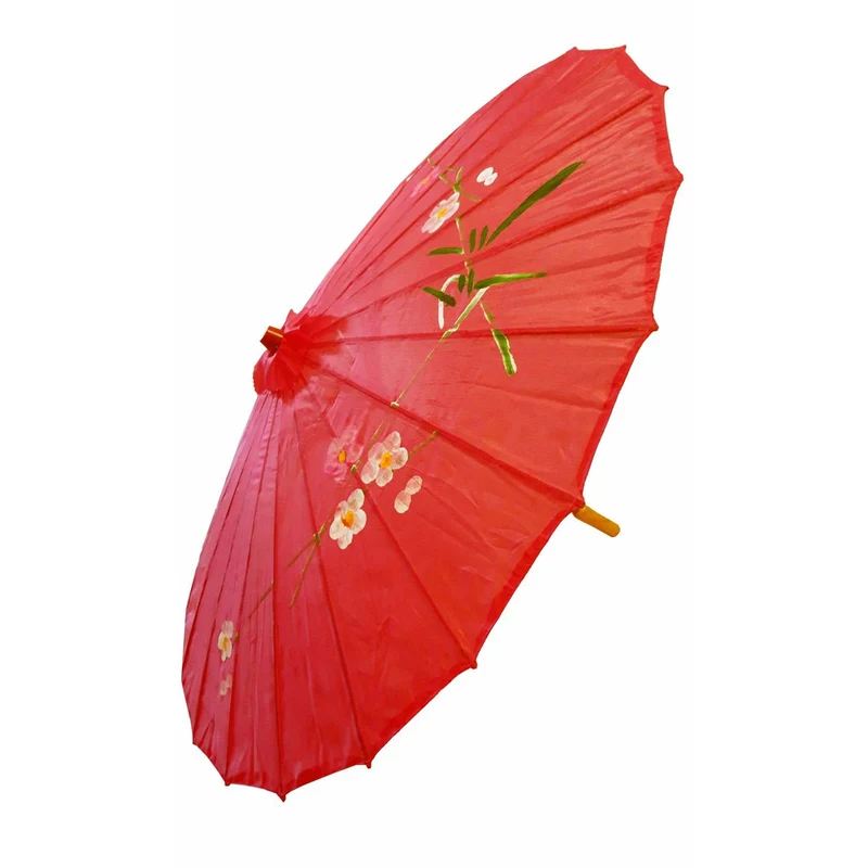 Geisha Schirm rot