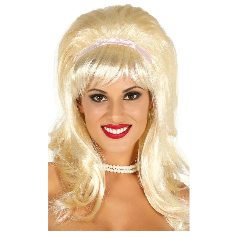 Langhaar Perücke mit Haarband