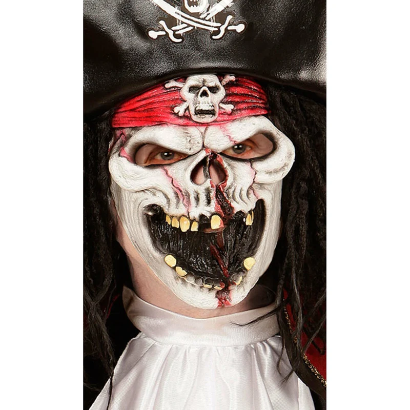 Pirat Gespenst Latex Maske für Kinder
