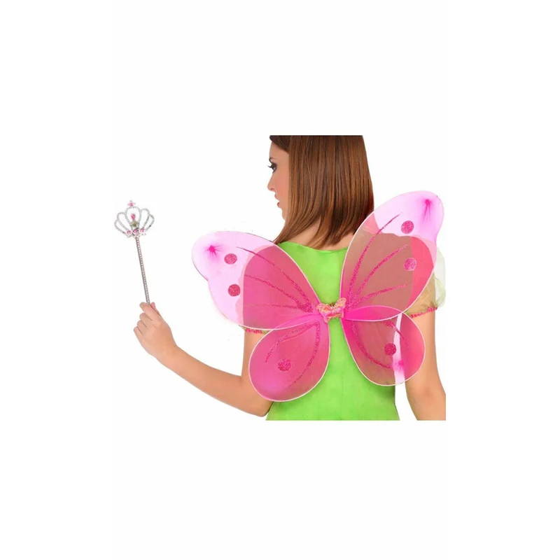 Schmetterling Flügel Eco fuchsie