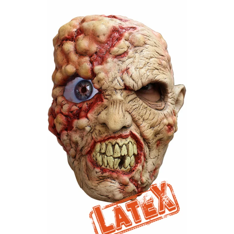 Verrückte Zombie Anime Maske aus Latex
