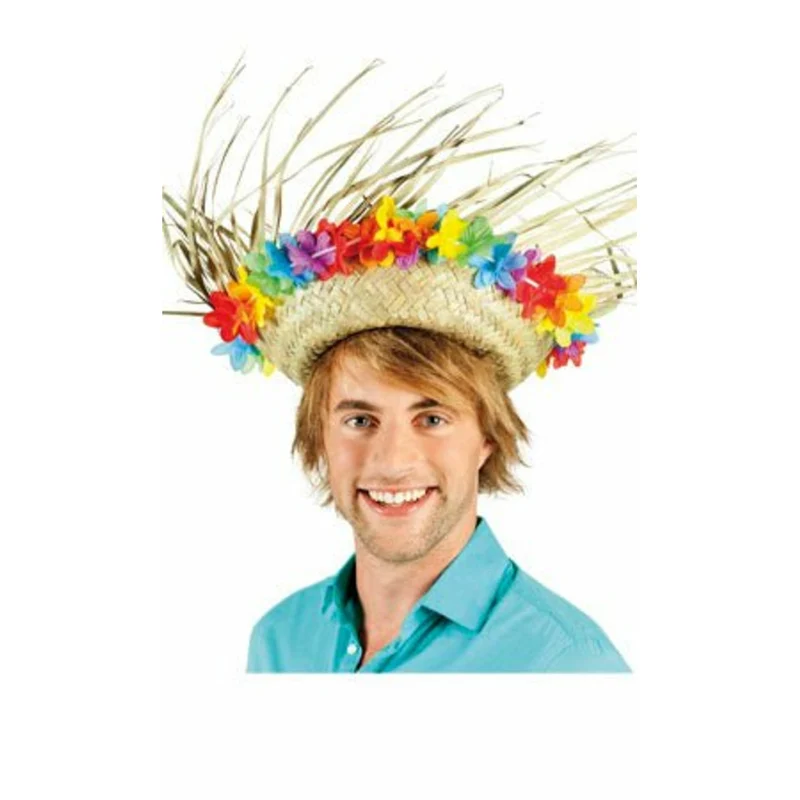 Strohhut Blumen