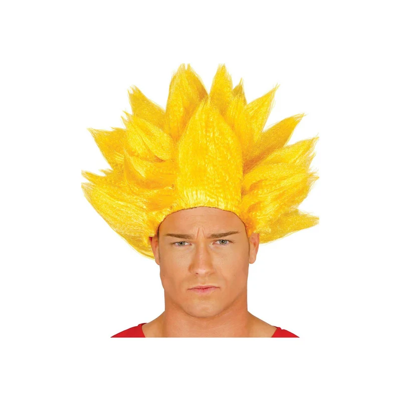 Blond-Perücke Manga Krieger