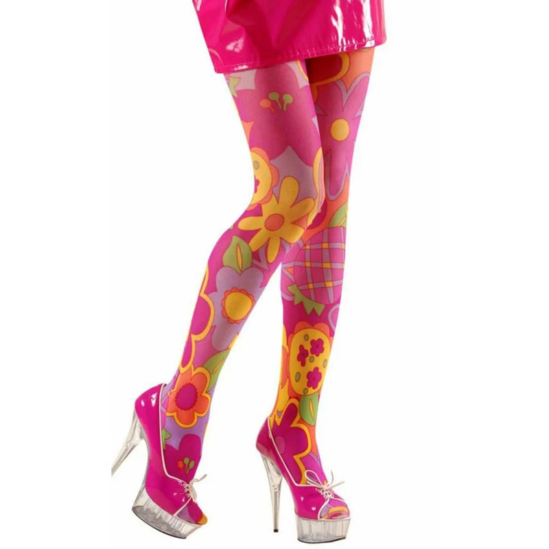 Feinstrumpfhose Flowers