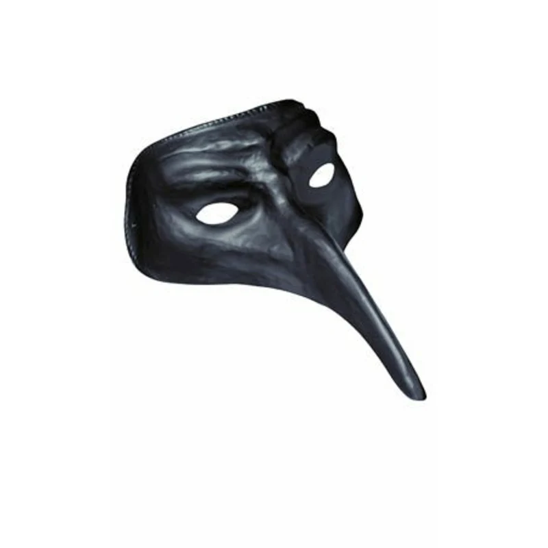 Schwarze venezianische Maske