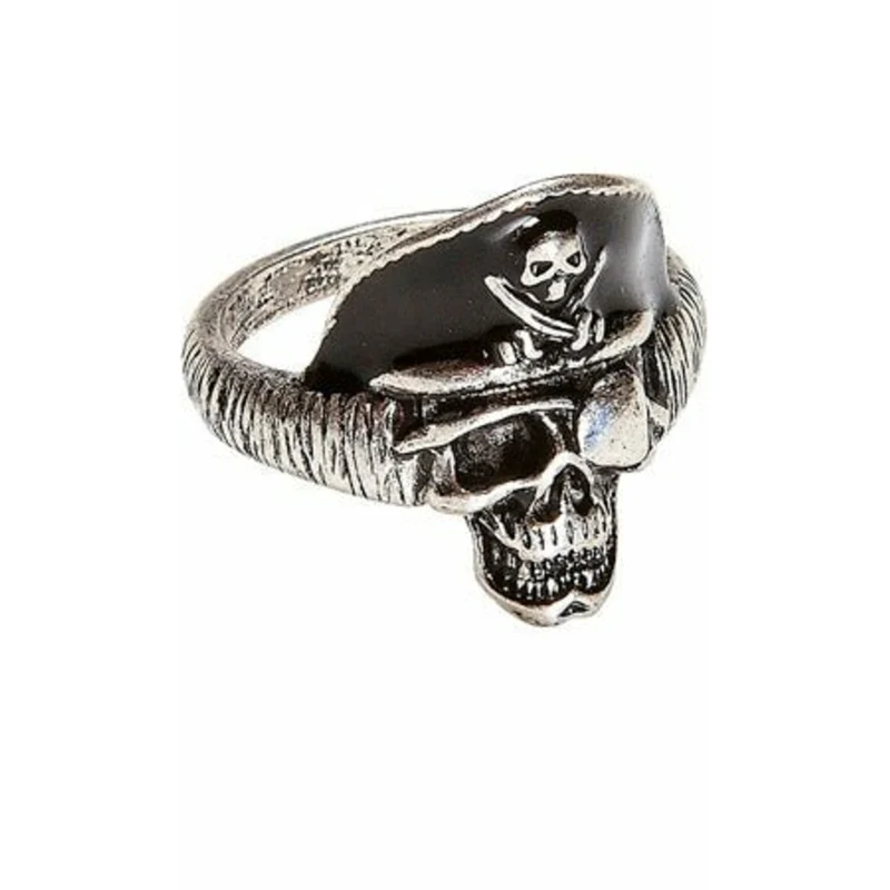 Piraten Totenkopf Ring
