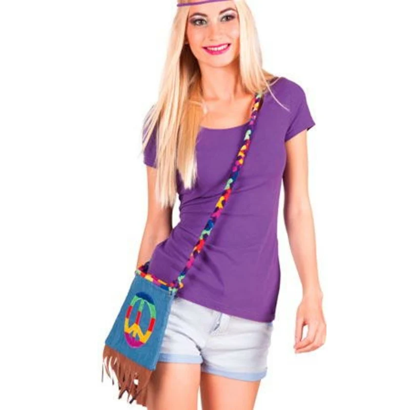 Bunte Hippie-Tasche