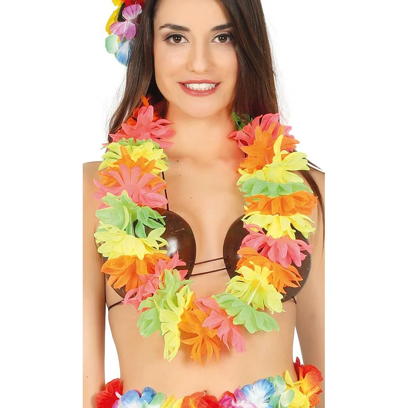 Halskette Hawaii Neon