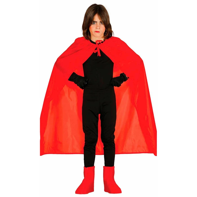 Super Umhang rot für Kinder
