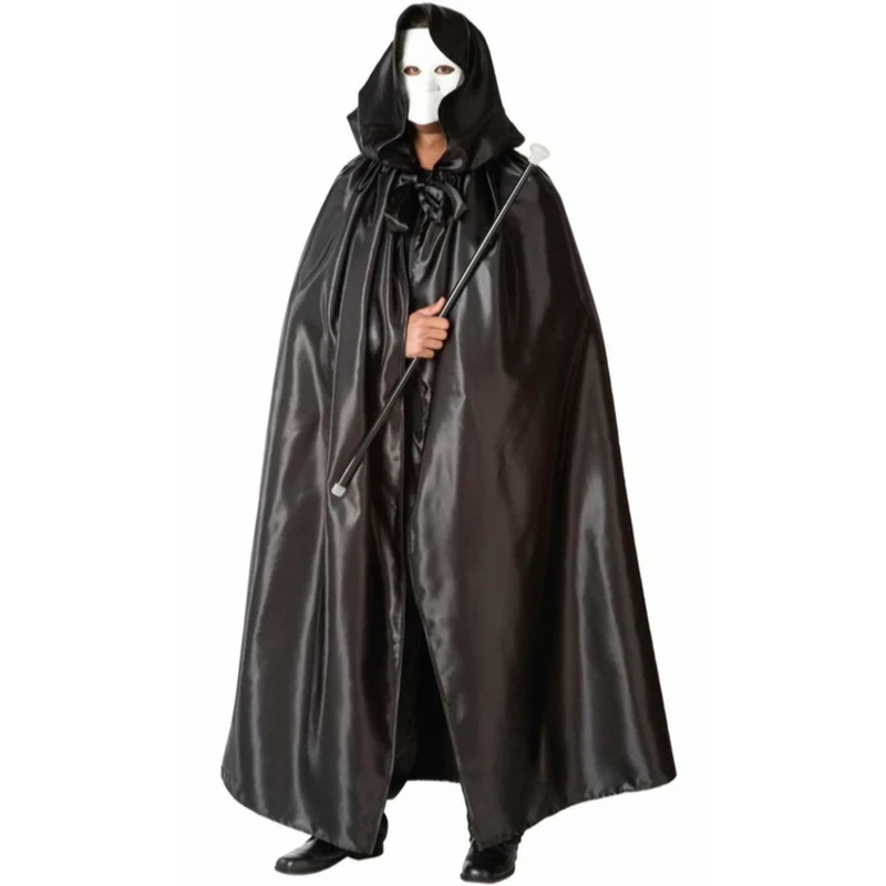 Schwarzes venezianisches Cape