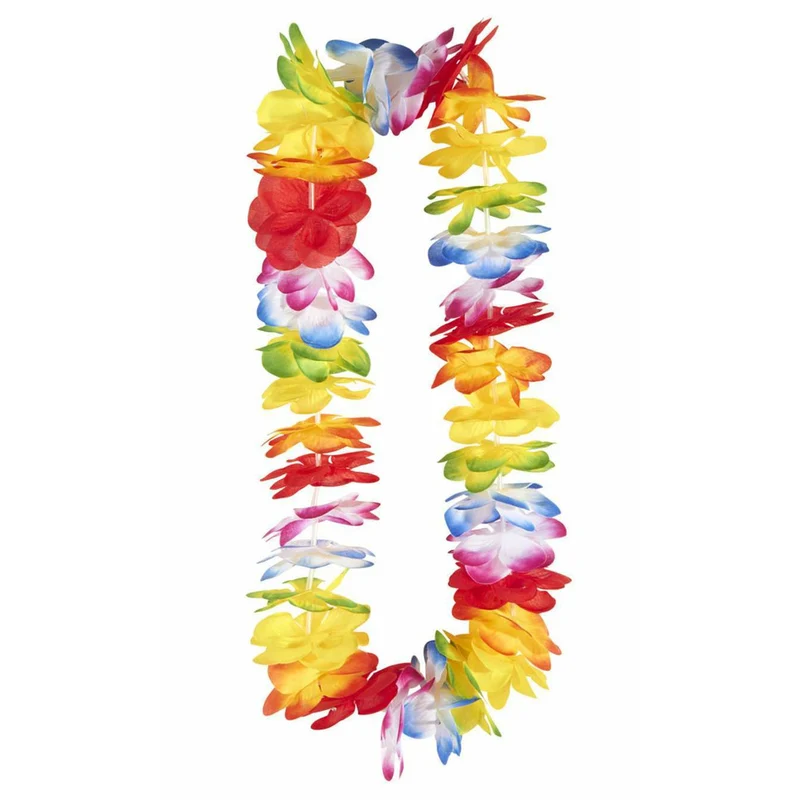 Bunte Hawaii-Kette