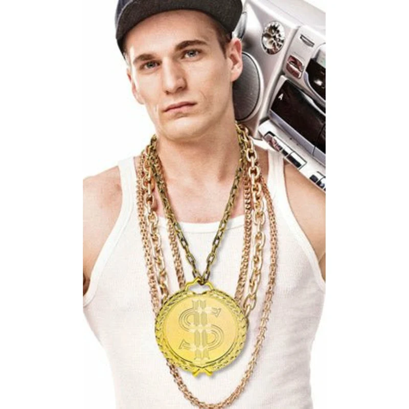 Halskette Dollar Medaille