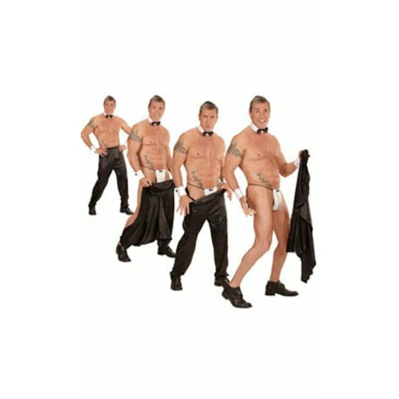 Entfaltbare Stripperhose für Herren