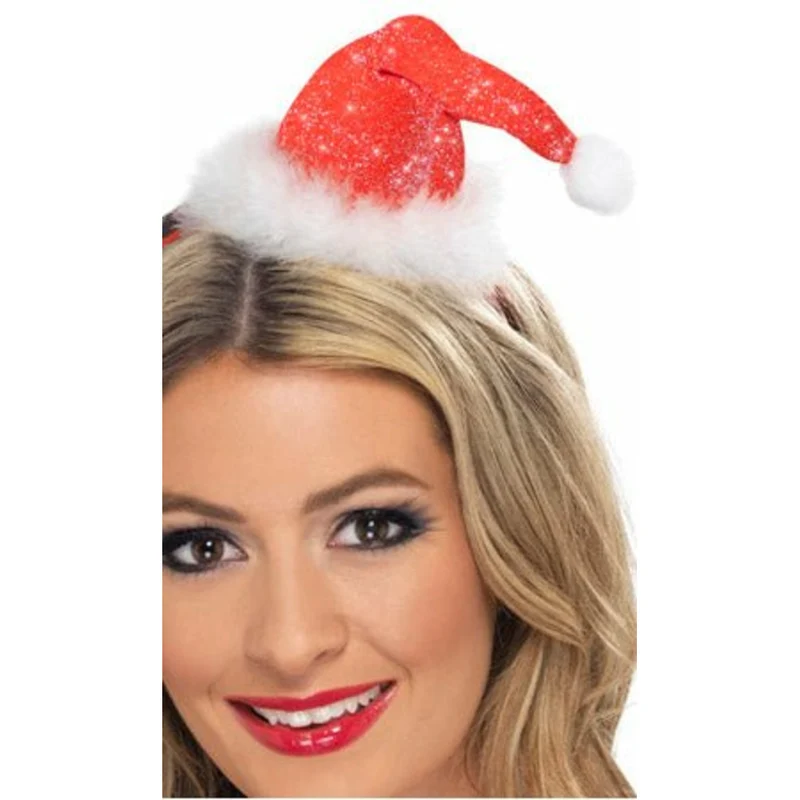 Weihnachtsfrau Mütze-Chic