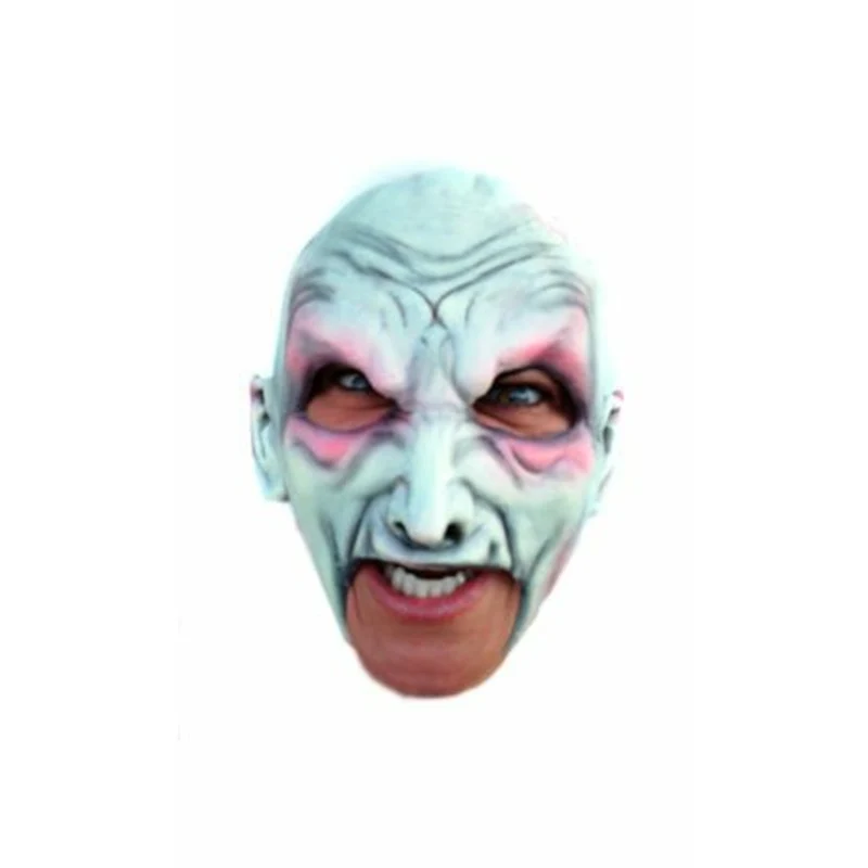 Weißer-Vampir-Maske aus Latex