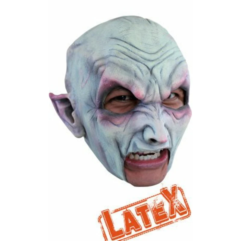Weißer-Vampir-Maske aus Latex