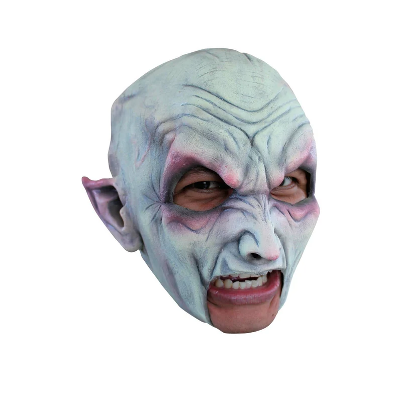 Weißer-Vampir-Maske aus Latex