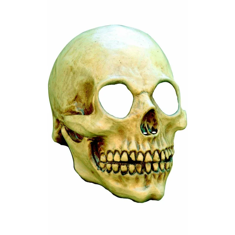 Totenkopfmaske aus Latex für Herren