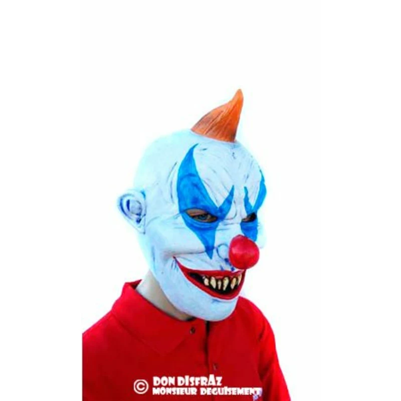 Clown-Psyco-Maske aus Latex