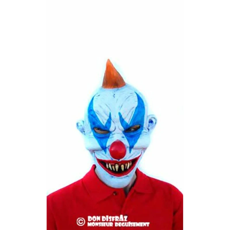 Clown-Psyco-Maske aus Latex