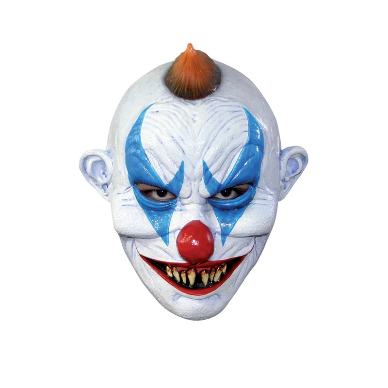 Clown-Psyco-Maske aus Latex