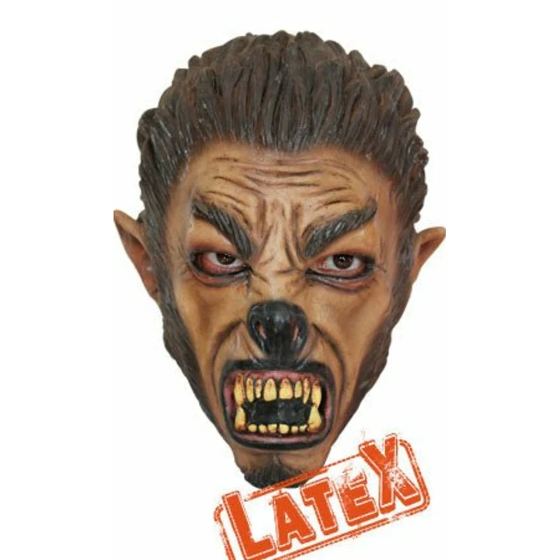 Werwolf-Maske aus Latex für Kinder