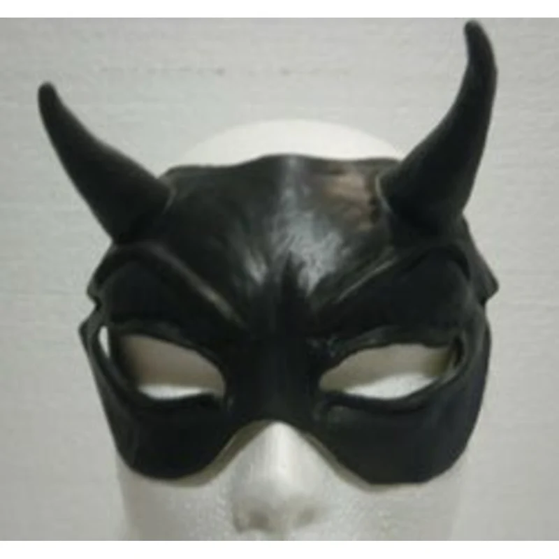 Farbige Teufel Latex-Maske Augenmaske Dämon
