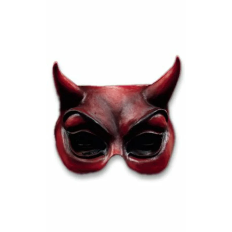 Farbige Teufel Latex-Maske Augenmaske Dämon