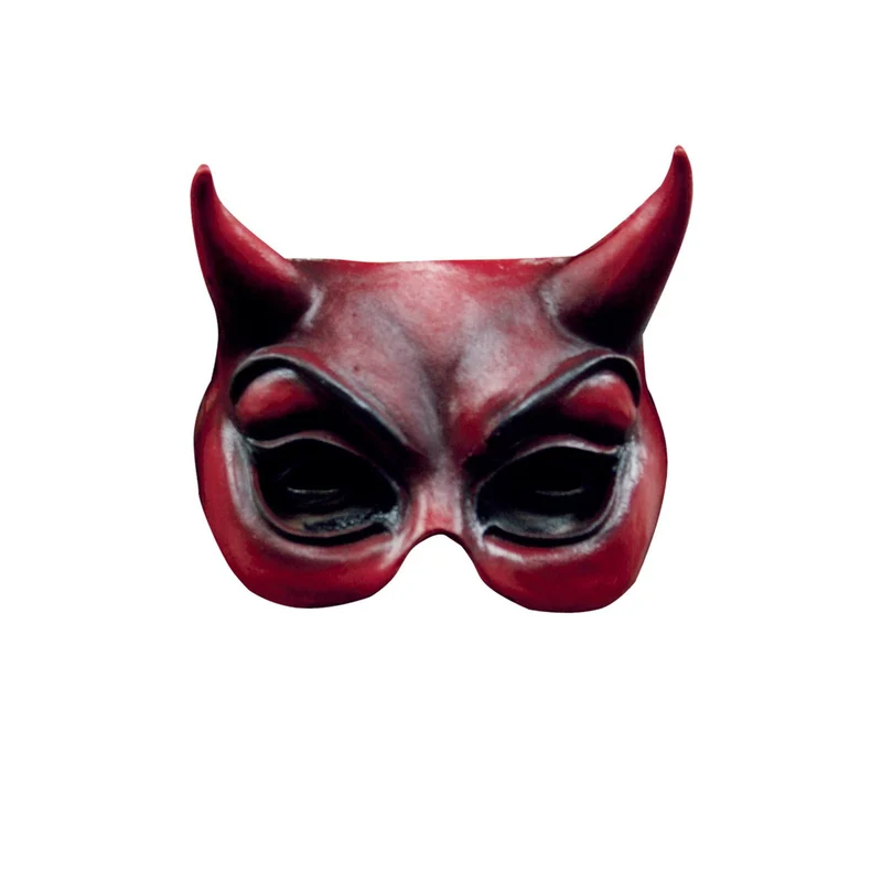 Farbige Teufel Latex-Maske Augenmaske Dämon