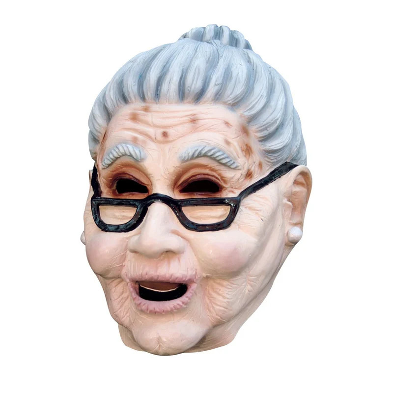 Grandma-Maske aus Latex
