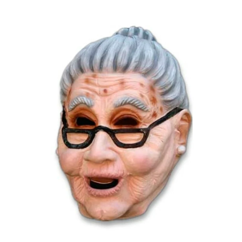 Grandma-Maske aus Latex