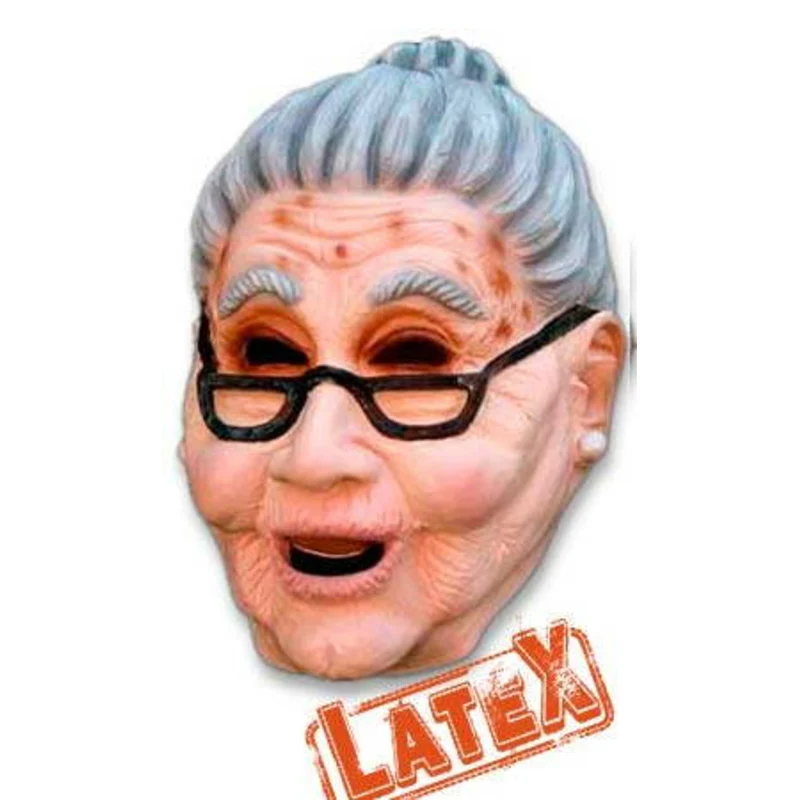 Grandma-Maske aus Latex