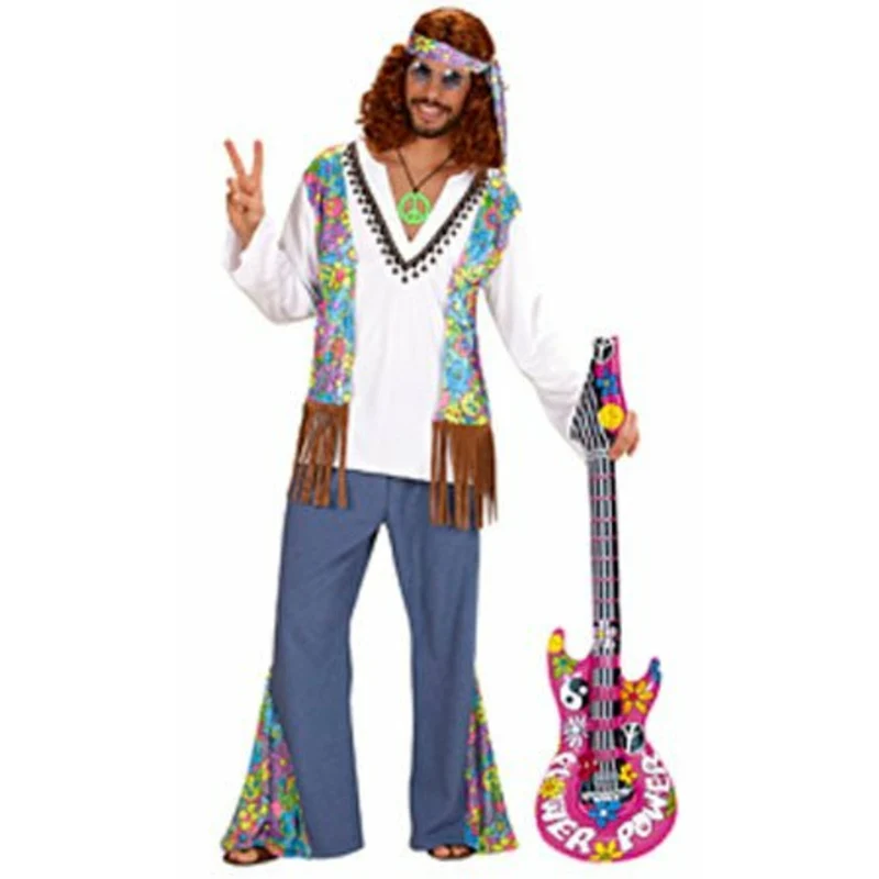 Gitarre Hippie Flower Aufblasbar