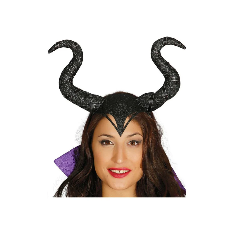 Haarreif Maleficient Hörner Deluxe