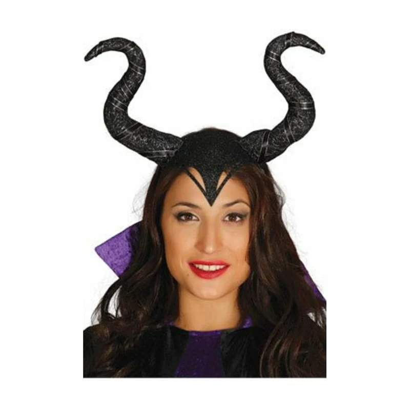 Haarreif Maleficient Hörner Deluxe