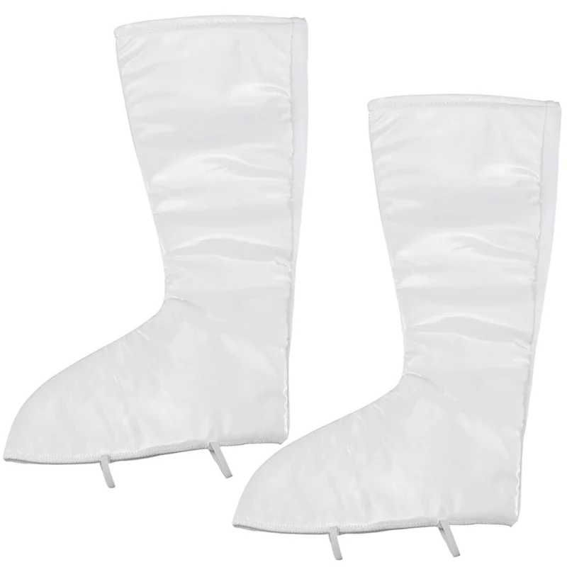 Weißer Damen-Schuhüberzieher