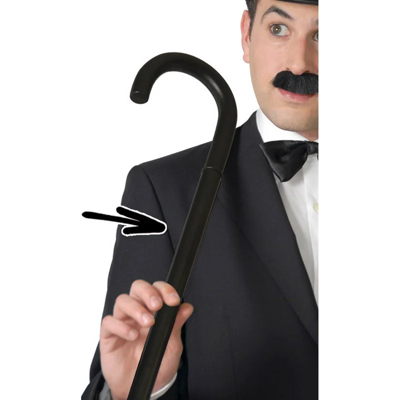 Charlie-Chaplin-Stock zerlegbar