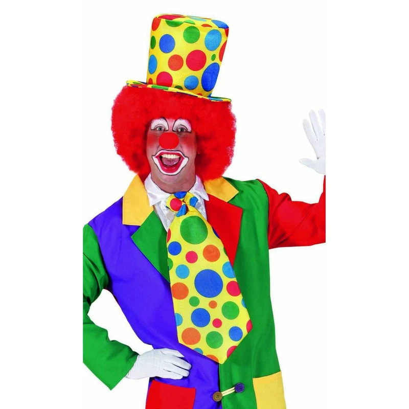 Clowns-Krawatte mit Tupfen