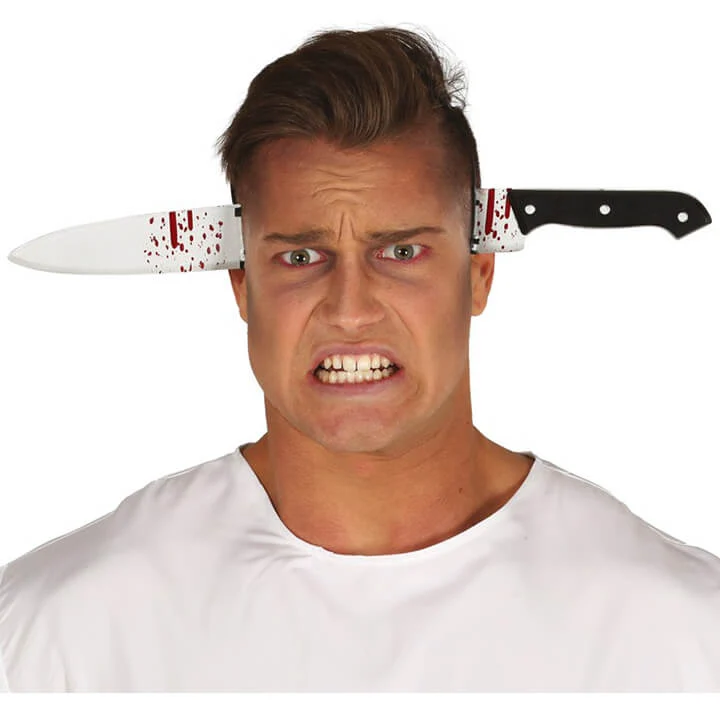Messer im Kopf