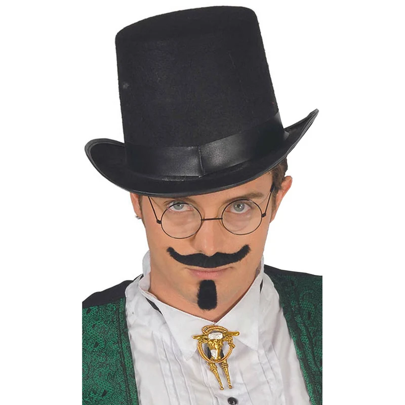Altertümlicher, schwarzer Zylinderhut