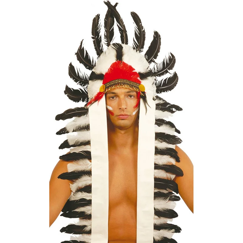 Indianerhäuptling-Federschmuck